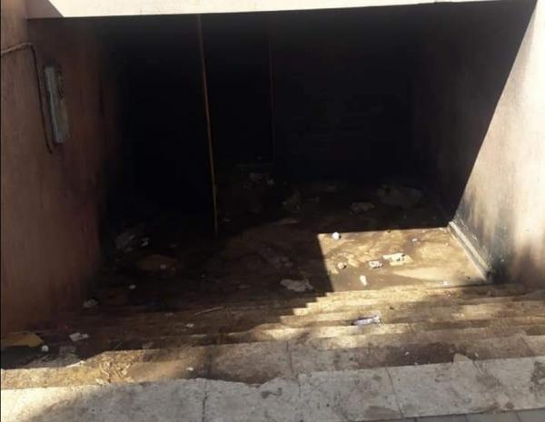 مهزلة بالفيديو...إهمال مسجد بالمحطة الطرقية وتحوله إلى مرحاض مدنس بالغائط